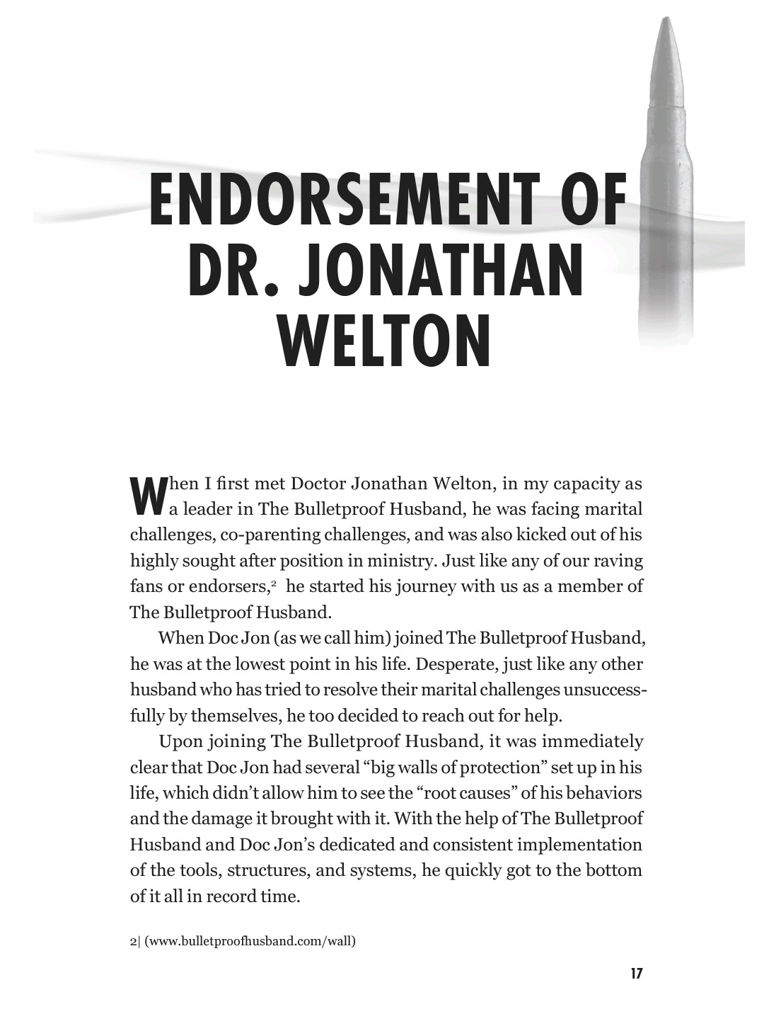 Endorsement Page 1