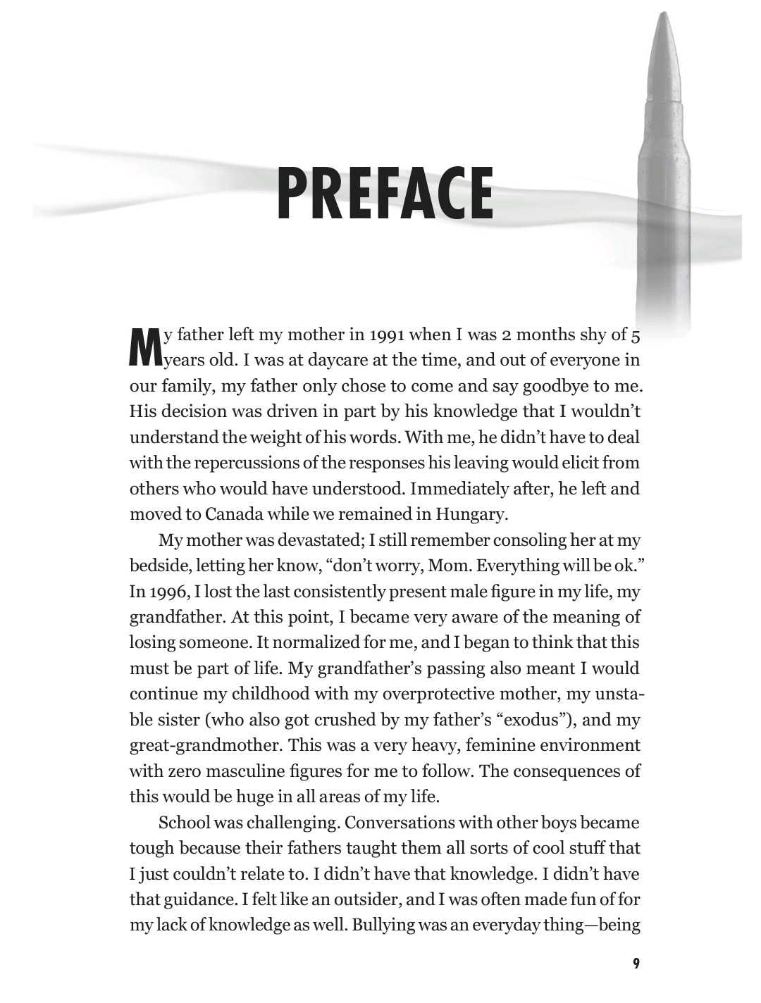 Preface Page 1